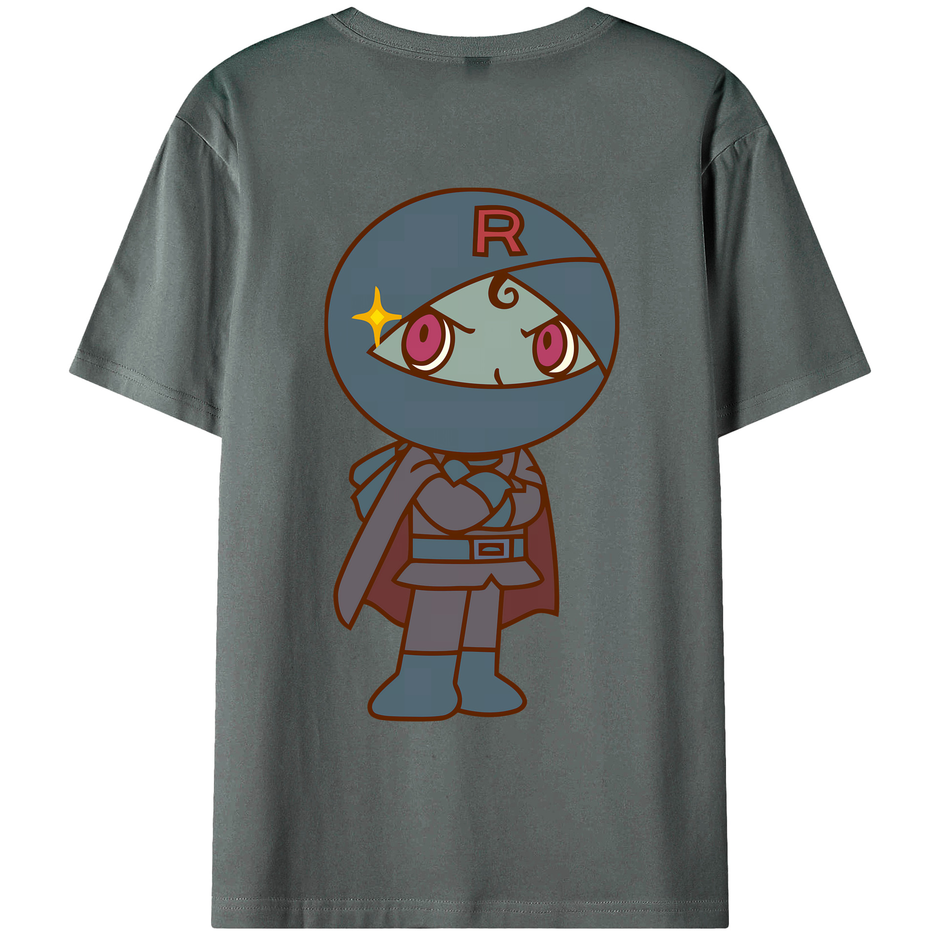 （画像用） アンパンマン Anpanman 綿100％ メンズ半袖Tシャツ（バックプリント） 通気性